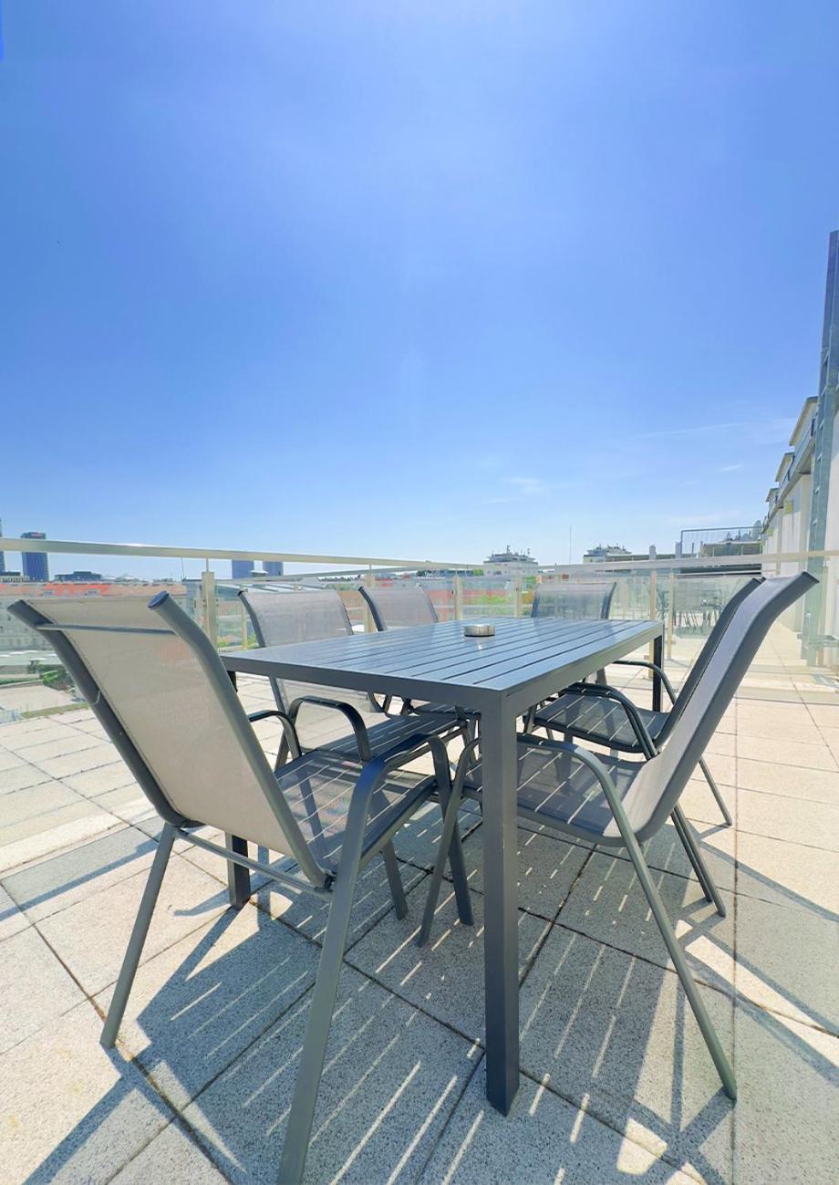 Elegant Duplex Danube Canal เวียนนา ภายนอก รูปภาพ